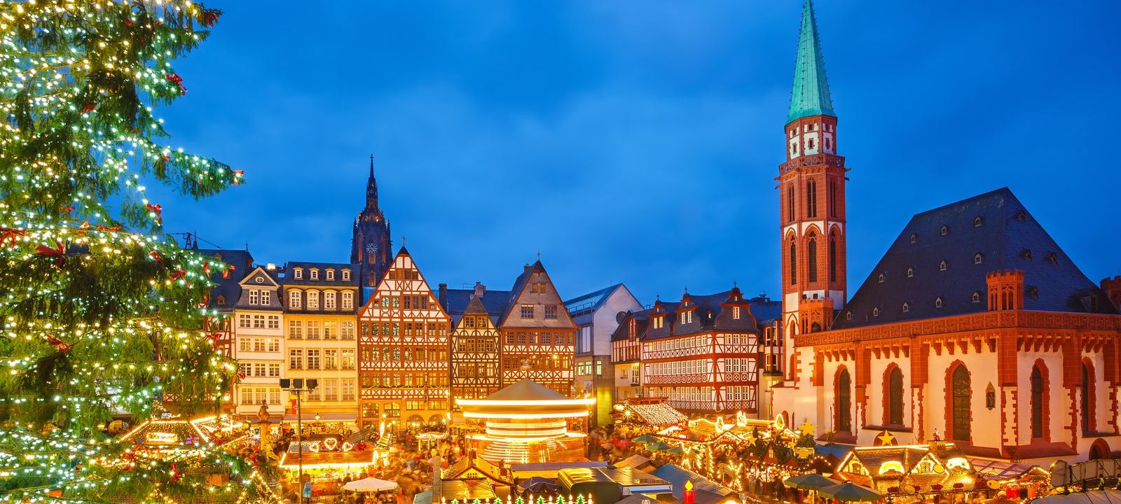 Frankfurt y el Rin · Puente de Diciembre · Frankfurt, Heidelberg, Würzburg, Rothenburg, Maguncia, Rüdesheim