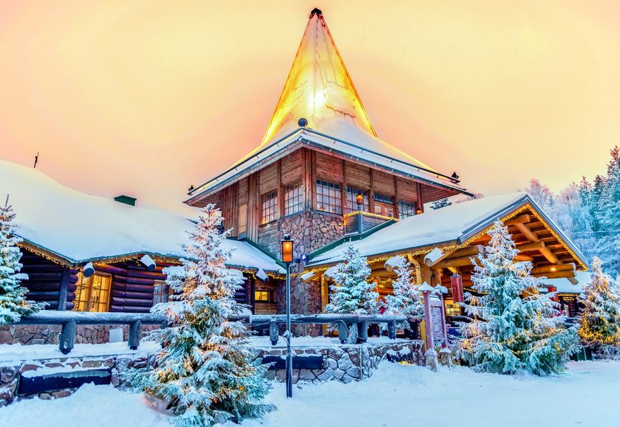 Aldea de Papá Noel en Rovaniemi, Laponia